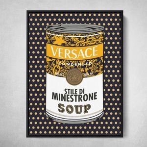 Versace 8 1/2"x11" Wall Art